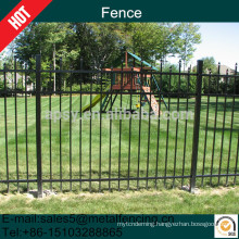 1.8m Steel tube Wrought Iron Fence for garden